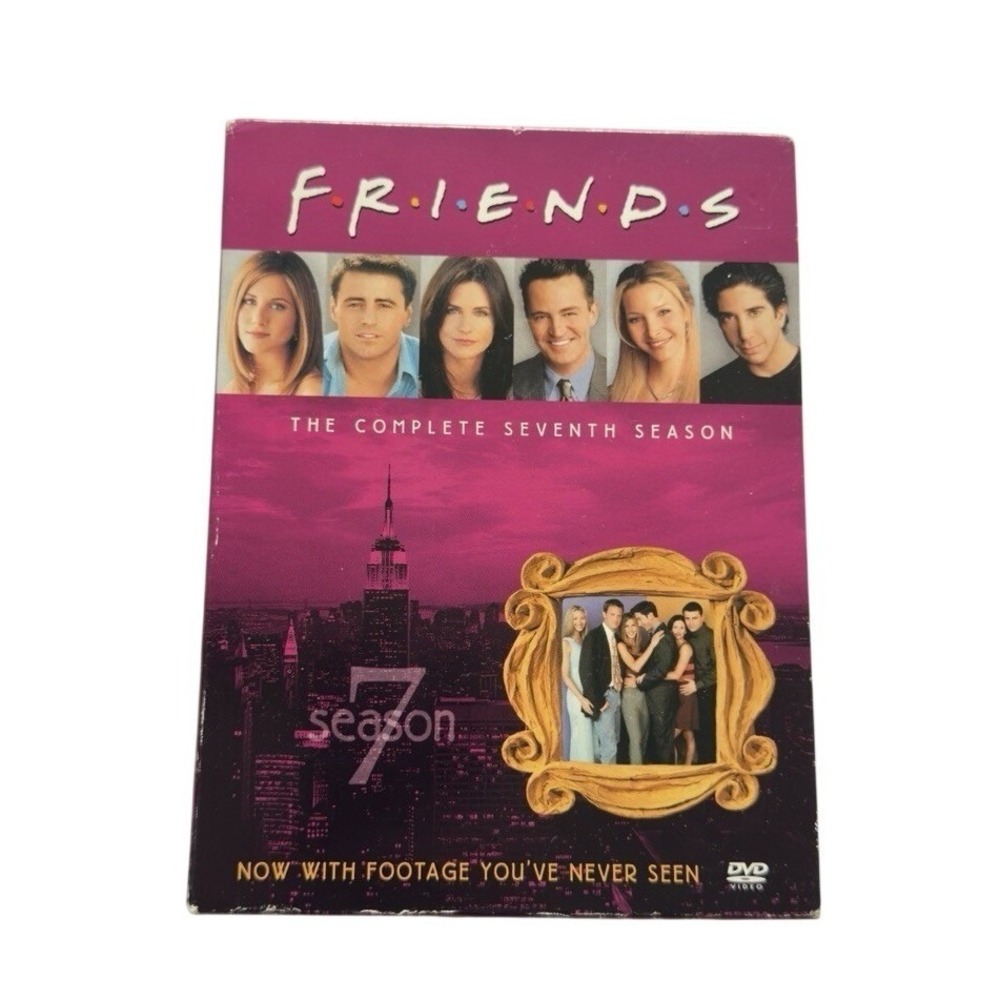 Friends Complete Seventh Season 7 DVD Box Set TV Series Comedy Region 1 TV Show - Picture 2 of 9